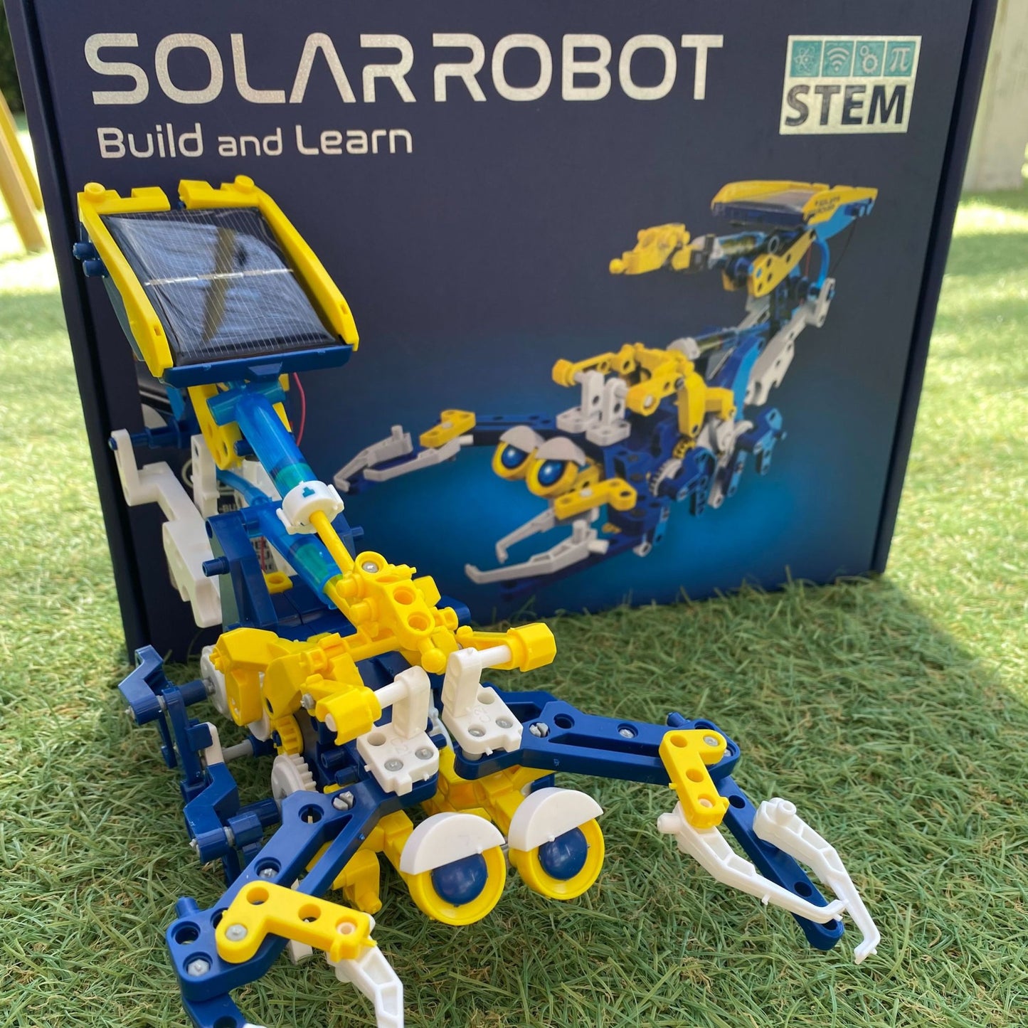 Robot solar de construcción 11 en 1 (231 piezas) para niños - JUEGOS STEM - 10 años en adelante